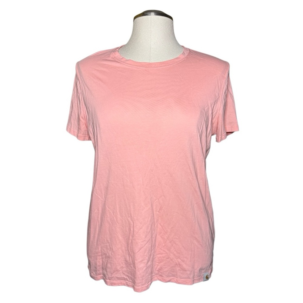 Carhartt Relaxed Fit Crewneck Cherry Blossom Cotton Blend Top